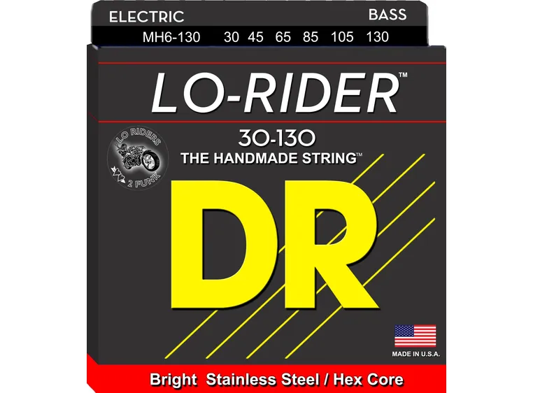 DR Strings MH6130 Lo-Rider (030-130) Medium 6 string 